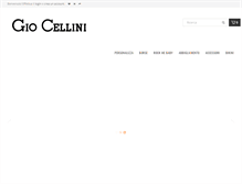 Tablet Screenshot of giocellini.com